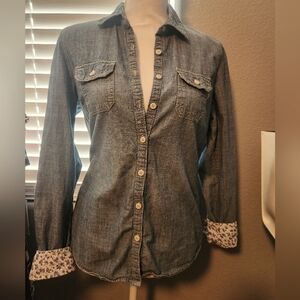 Aeropostale denim button down